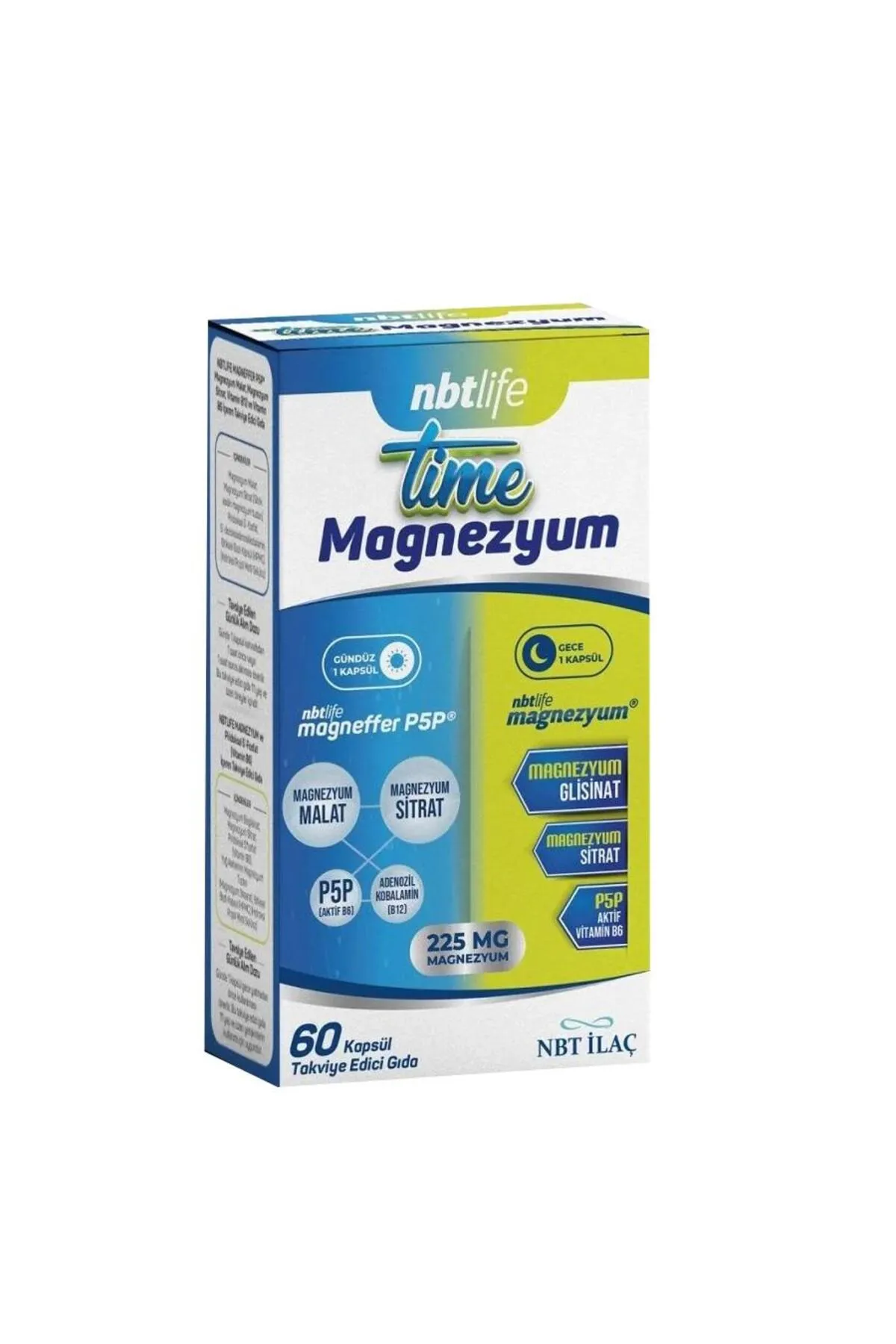 RAVISSANT Nbt Life Time Magnezyum 60 Kapsül