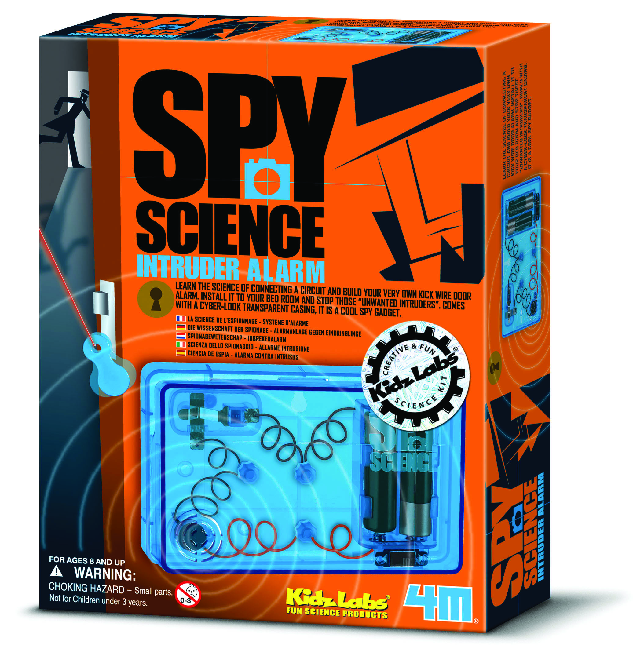 JUPİTER OYUNCAK 4M Spy Science - Intruder Alarm / Casus Bilimi- Hırsız Alarmı
