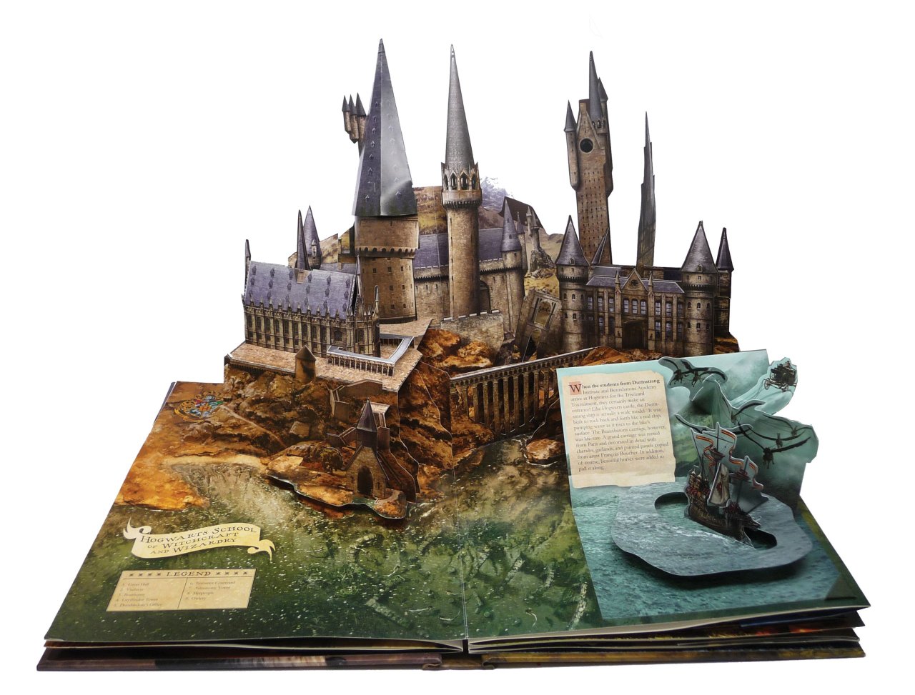 JÜPİTER OYUNCAK Harry Potter: A Pop-Up Guide to Hogwarts ciltli kitap - Kevin Wilson görsel 2