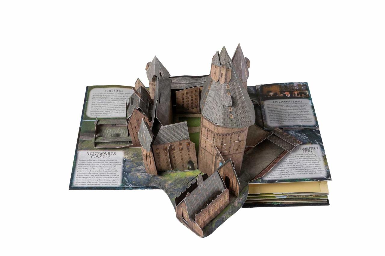 JÜPİTER OYUNCAK Harry Potter: A Pop-Up Guide to Hogwarts ciltli kitap - Kevin Wilson görsel 6