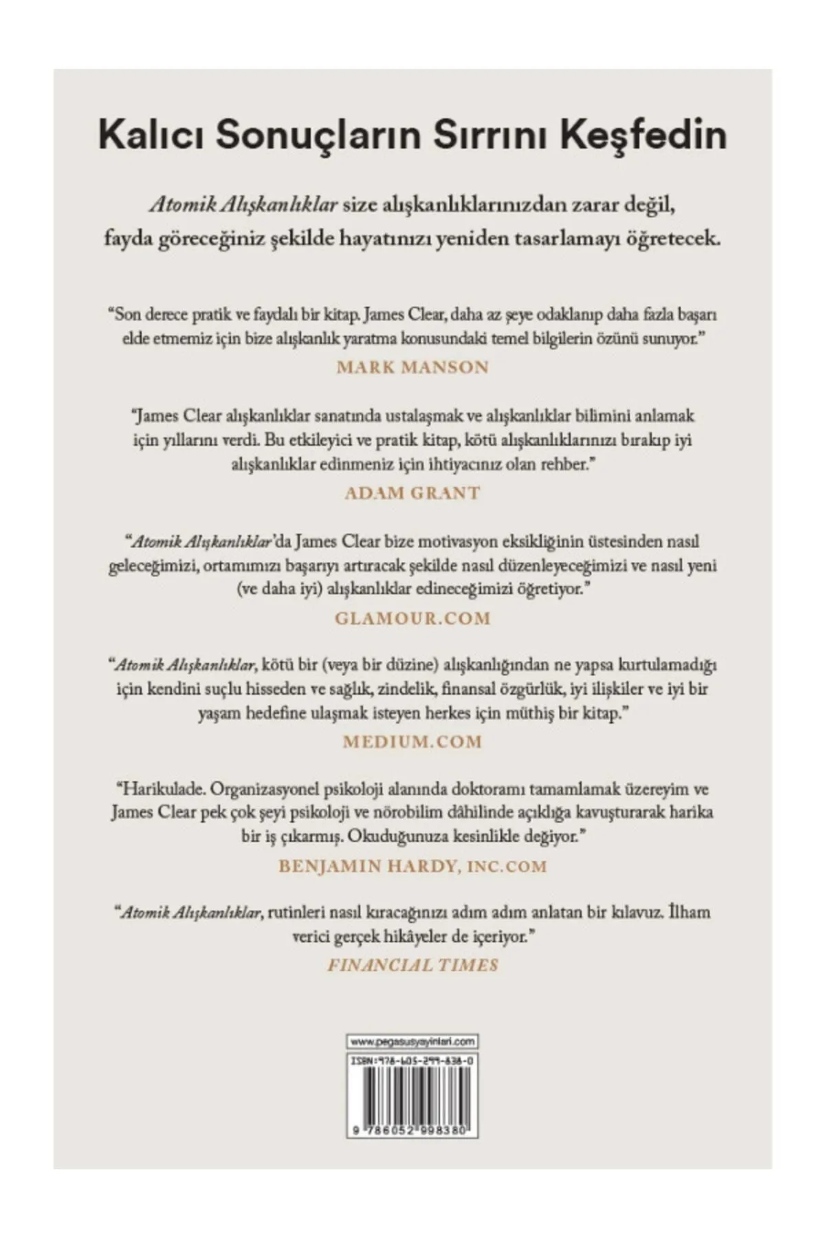 JÜPİTER OYUNCAK ATOMİK ALIŞKANLIKLAR - JAMES CLEAR görsel 4