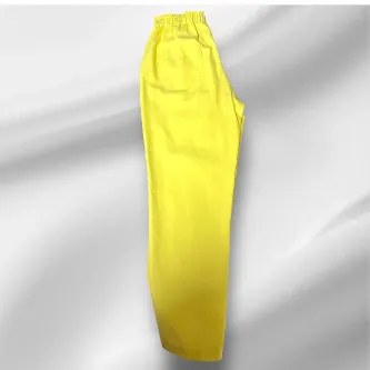 AYM BUTİK KADIN SARI PANTOLON