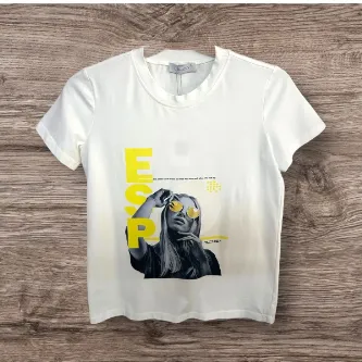 AYM BUTİK KADIN BASKILI T-SHIRT