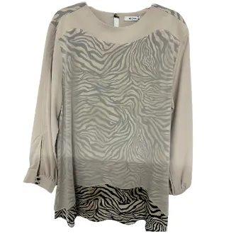 AYM BUTİK Leopar Desenli Tunik