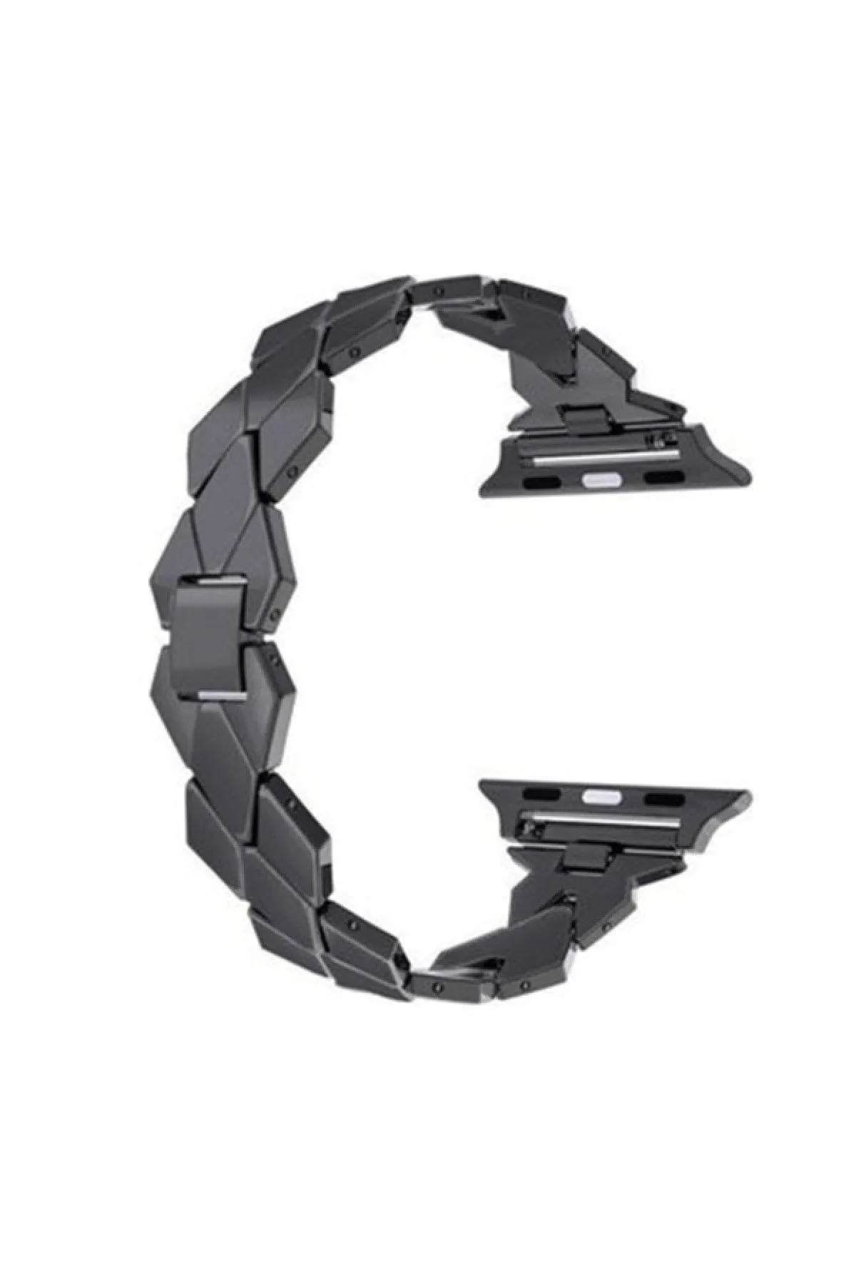 Markacase Watch 1-2-3-4-5-6-7-se 42-44-45 mm Için Uyumlu Metal Hasır Kordon