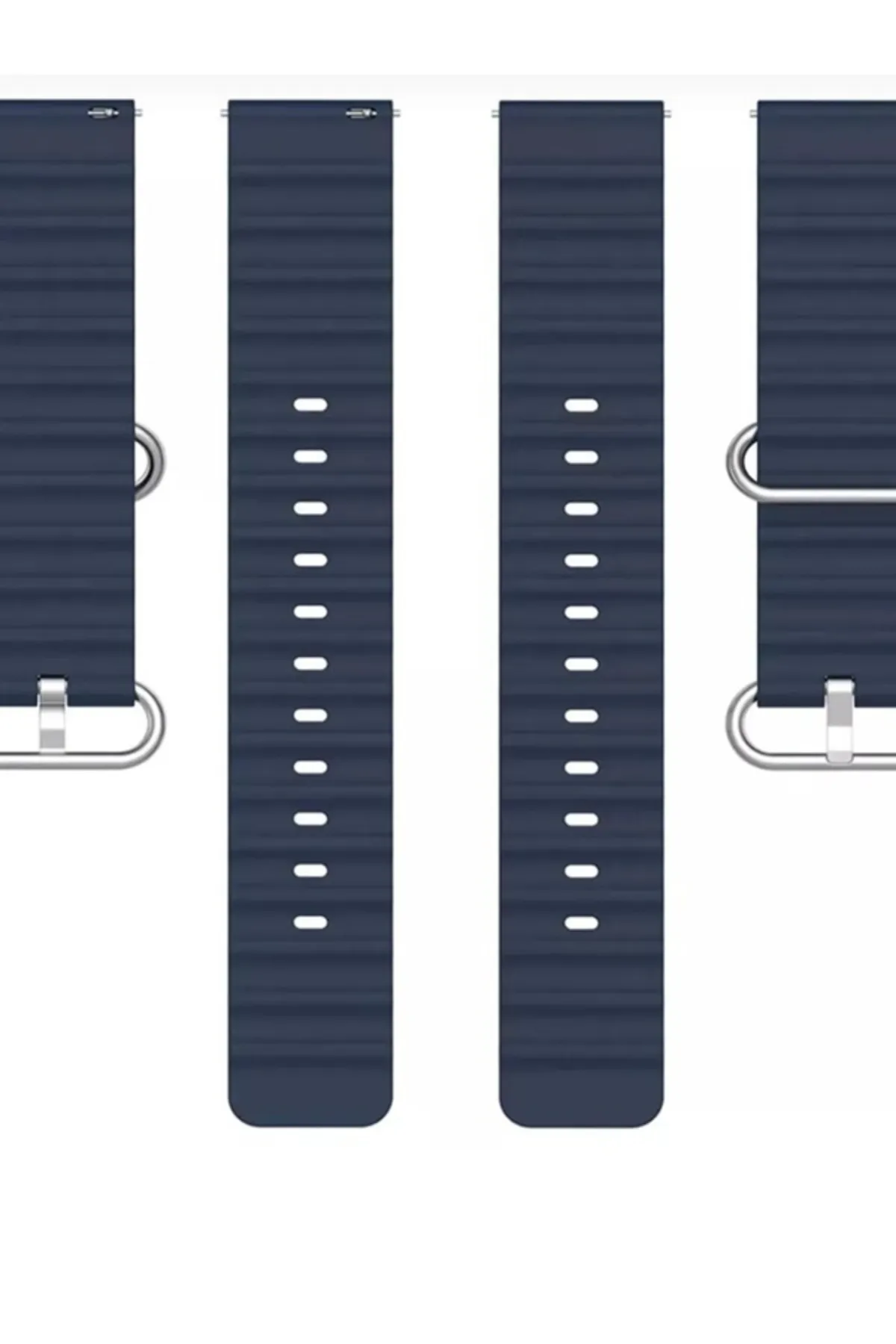 MarkaCase Amazfit GTR2-2e için Ocean Loop Silikon Kordon 22MM görsel 2