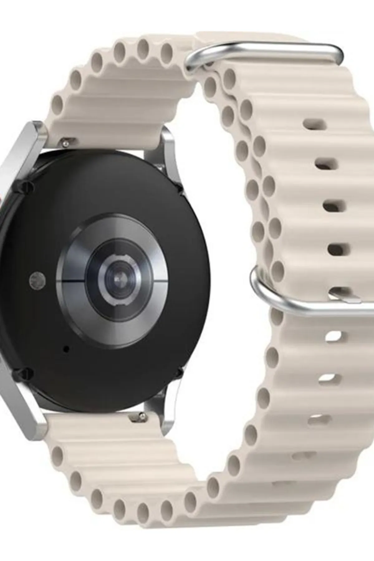 MarkaCase Amazfit Stratos 3 Için Ocean Loop Silikon Kordon 22MM görsel 2