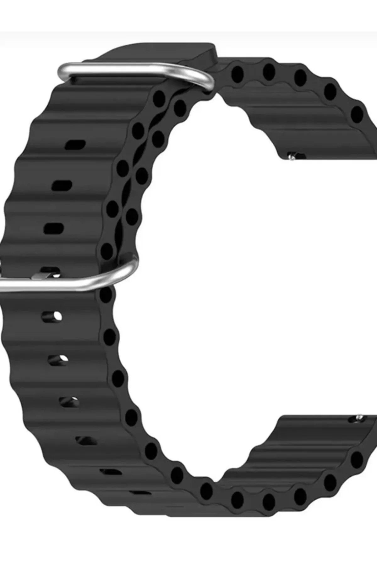MarkaCase Amazfit GTR2-2e için Ocean Loop Silikon Kordon 22MM görsel 2