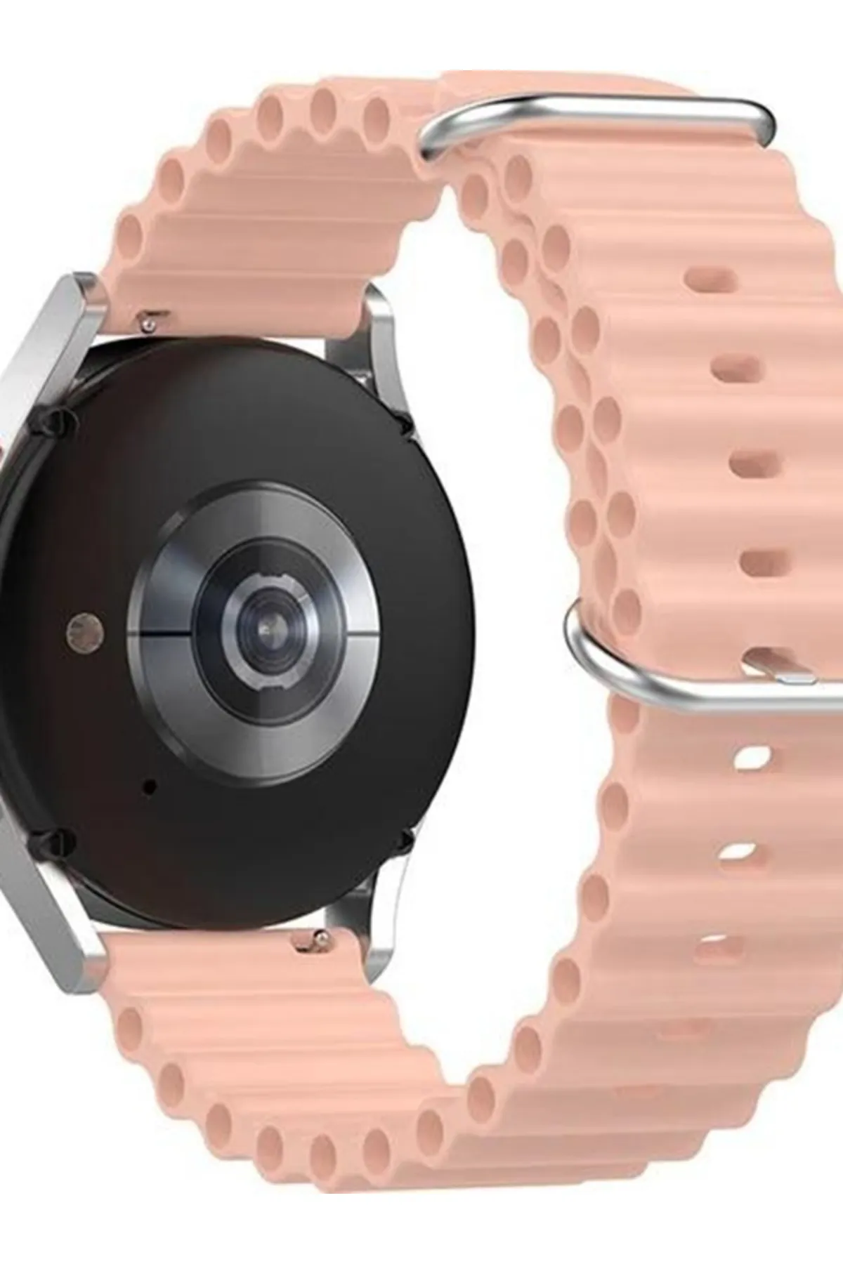 MarkaCase Samsung Galaxy Watch 3 45MM Için Ocean Loop Silikon Kordon 22MM