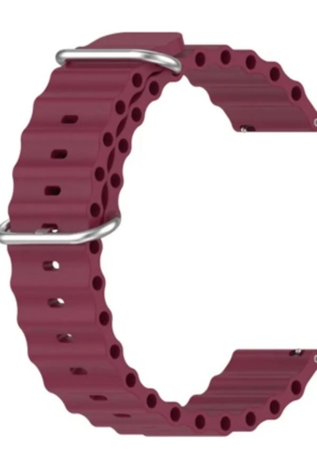 MarkaCase Samsung Gear S3 Için Ocean Loop Silikon Kordon 22MM görsel 2
