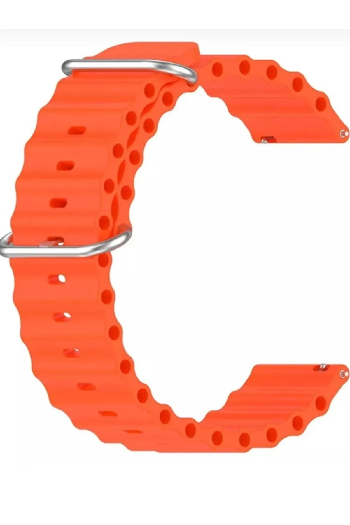 MarkaCase Samsung Gear S3 Için Ocean Loop Silikon Kordon 22MM görsel 2