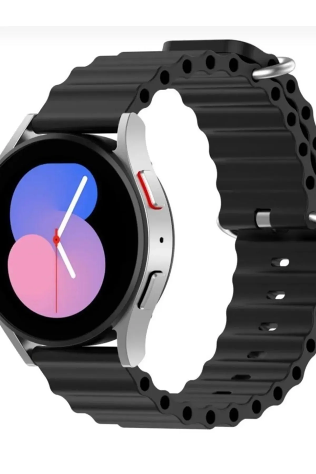 MarkaCase Samsung Gear S3 Için Ocean Loop Silikon Kordon 22MM