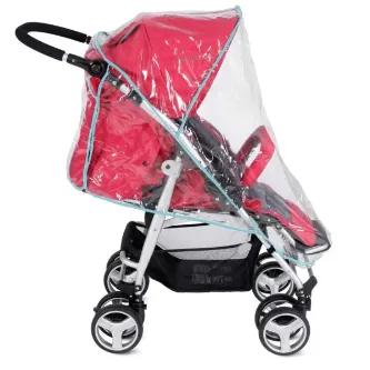 Mutlu Sepetim Comfymax Bebek Arabası Yağmurluğu - Mavi