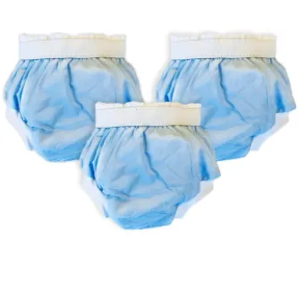 Mutlu Sepetim Pierre Cardin 3'lü Alıştırma Külodu 16-22kg - Mavi