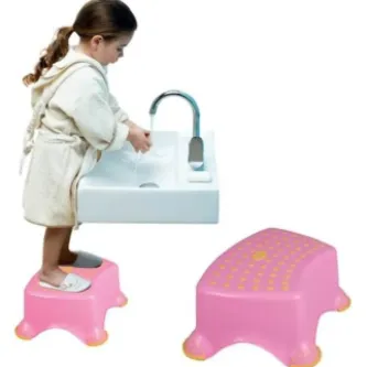 Mutlu Sepetim Sema Baby Basamak Kaymaz Yükseltici - Pembe