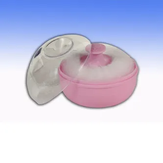 Mutlu Sepetim Pudra Kabı - Pembe