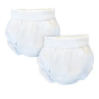 Mutlu Sepetim Sema Baby 2'li Lüks Alıştırma Külodu 10-15 Kg - Beyaz
