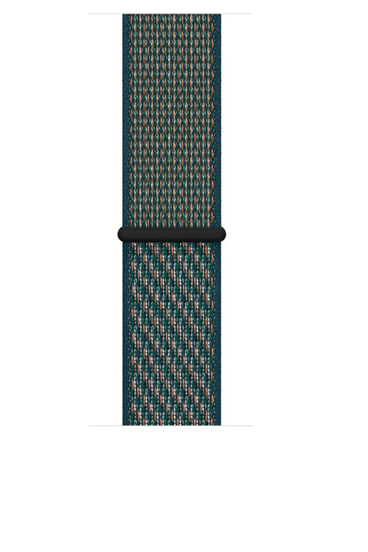 MarkaCase Fossil Watch Gen 6 Uyumlu Dokuma Kordon Hiper Kırmızı/neptün Yeşili