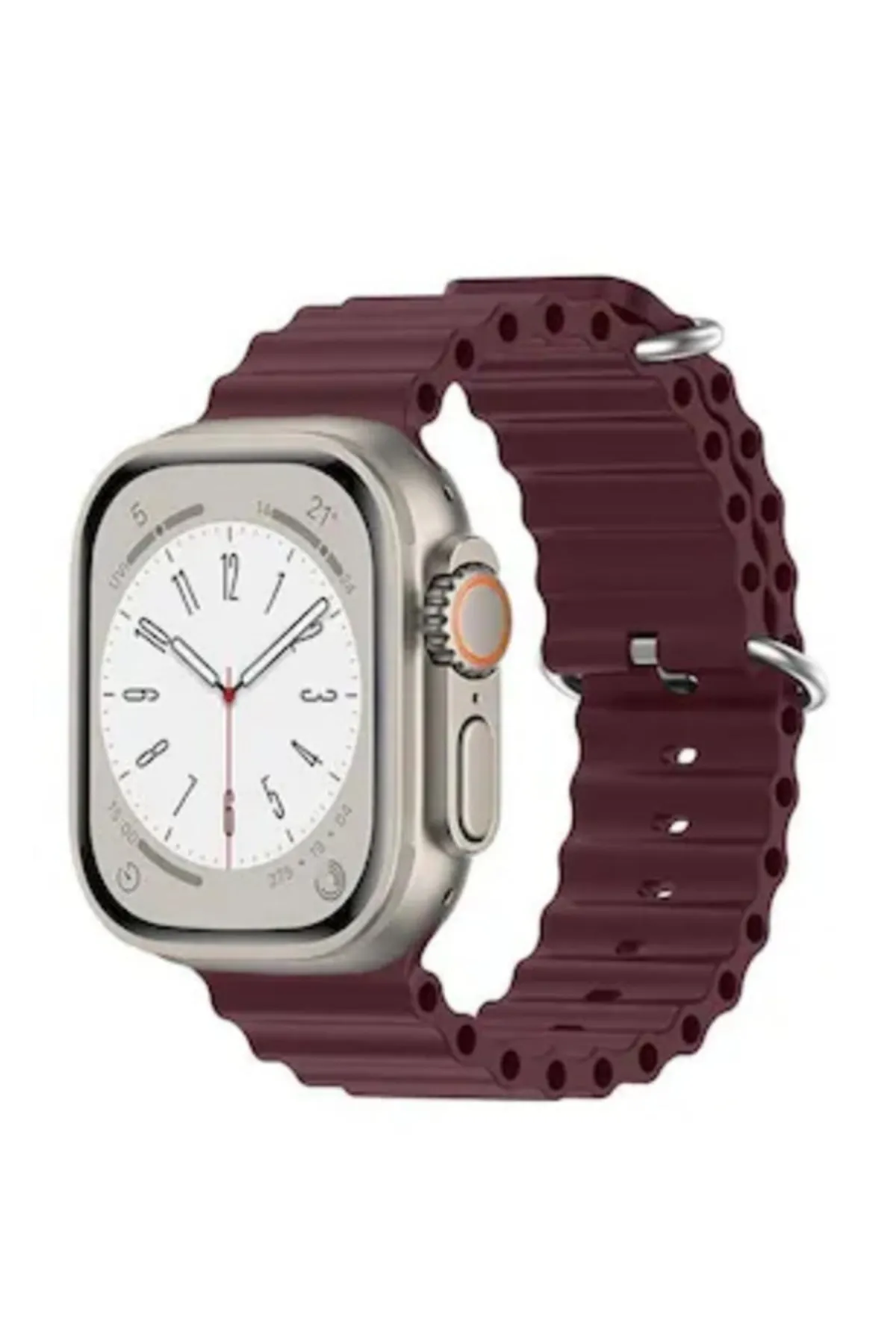MarkaCase Garmin Vivoactive 4 Için Ocean Loop Silikon Kordon 22MM