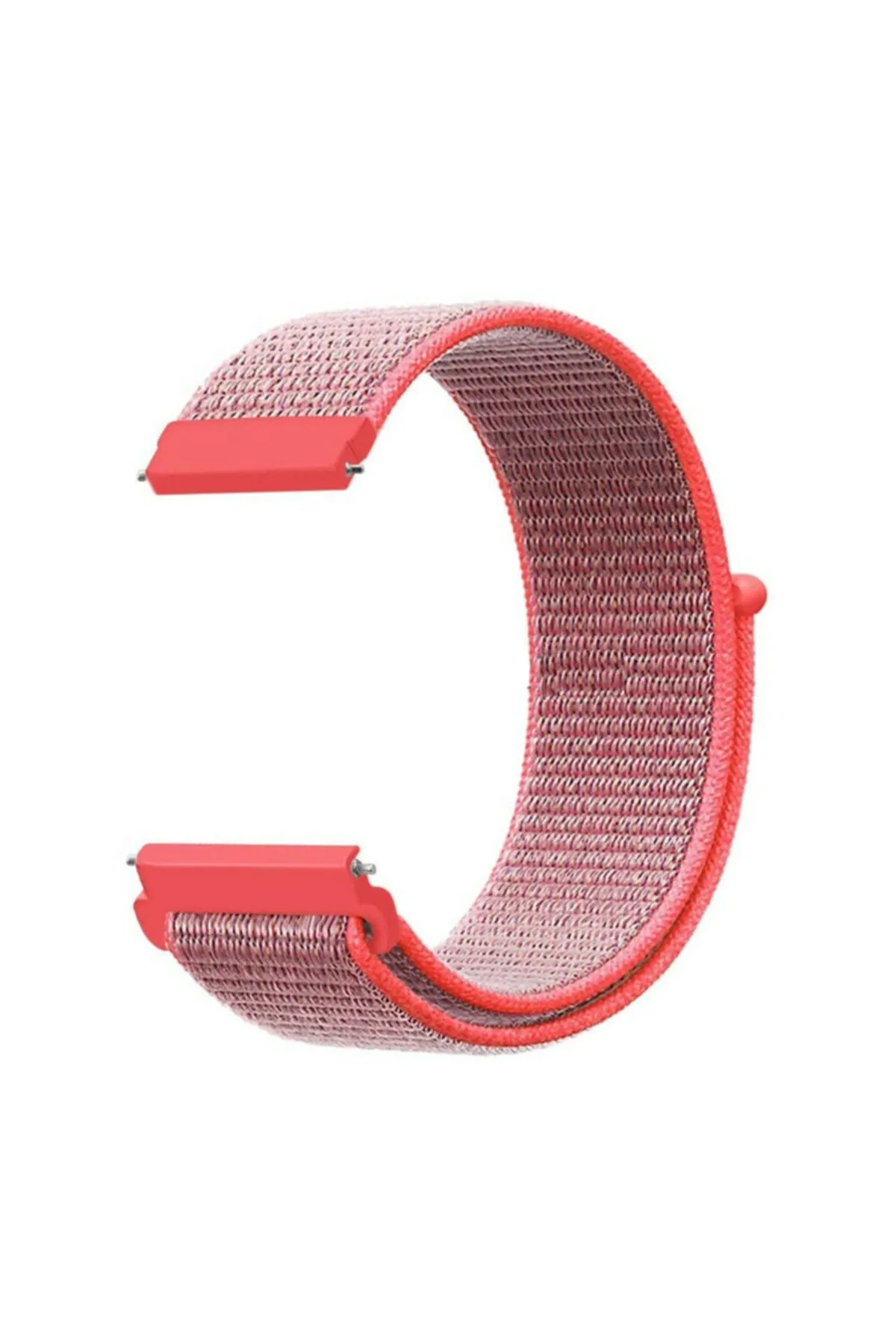MarkaCase Fossil Watch Gen 6 Için Dokuma Kordon Pembe