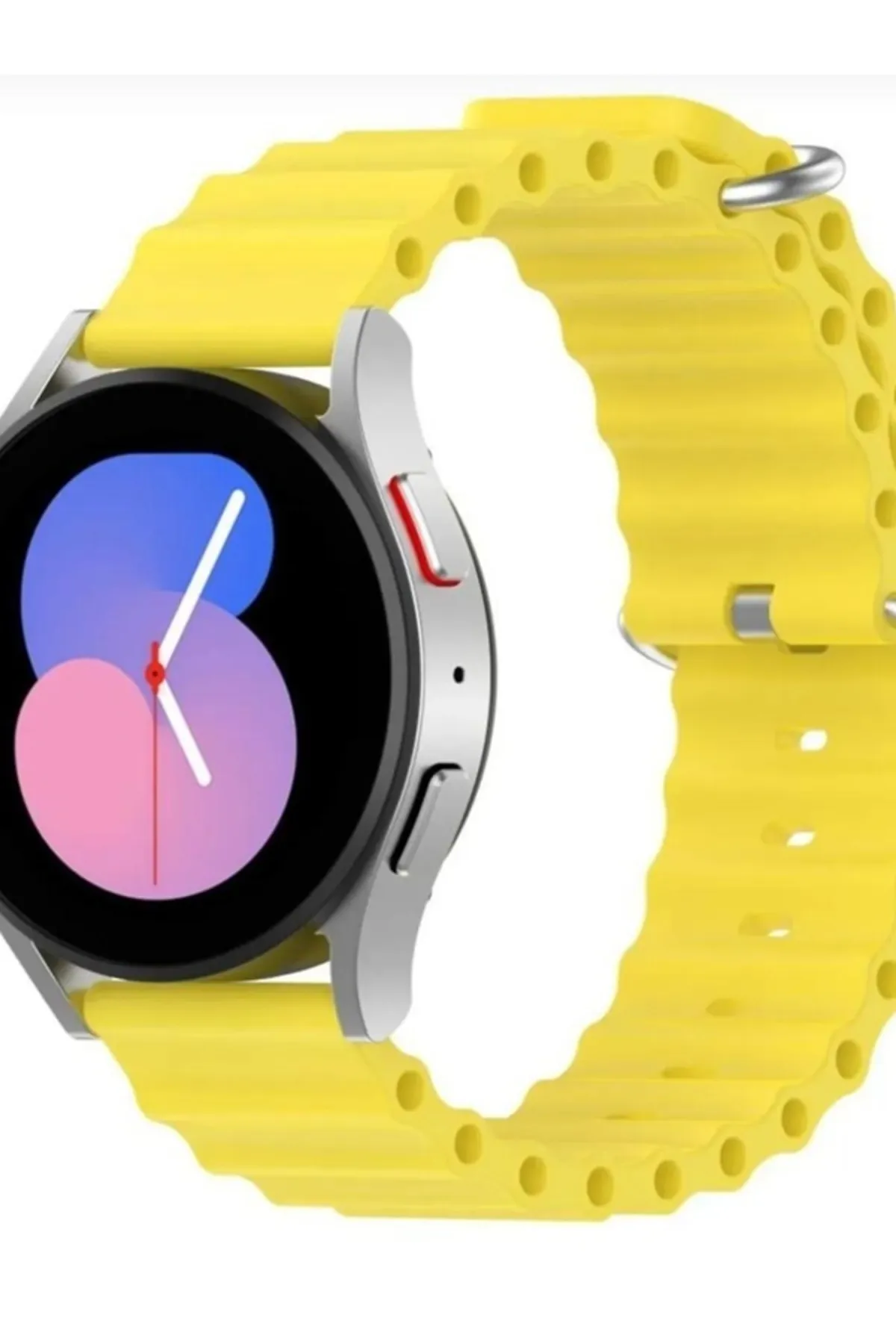 MarkaCase Huawei Watch Gt 2 46MM Için Ocean Loop Silikon Kordon (22MM)