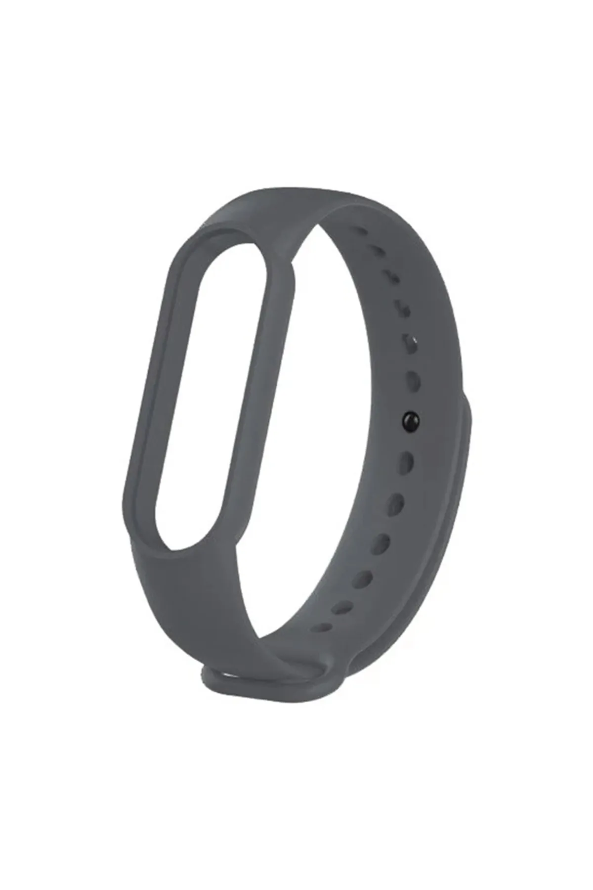 MarkaCase Amazfit Band 5-6 Için Silikon Kordon Füme