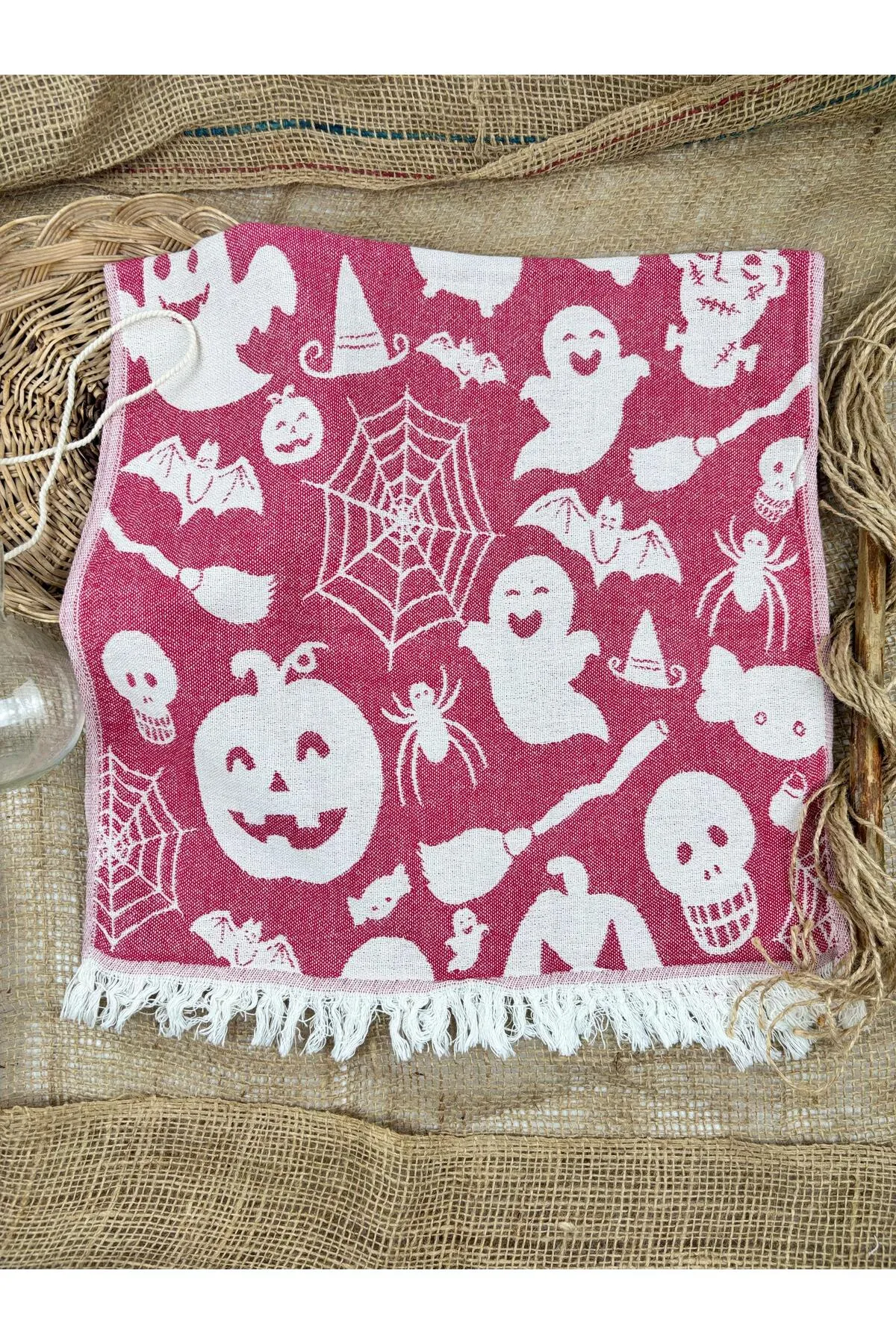 Buldan Concept Tea towel halloween peşkir - Kırmızı 45*80