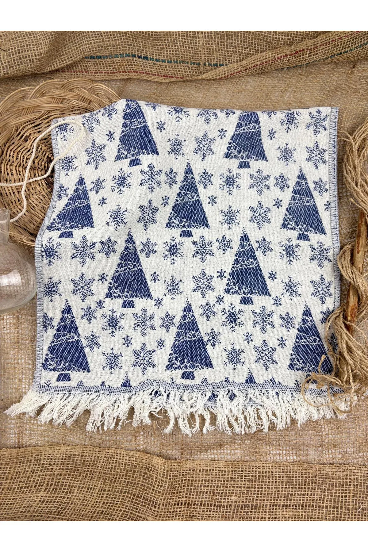 Buldan Concept Tea towel xmass peşkir - Mavi 45*80 görsel 2