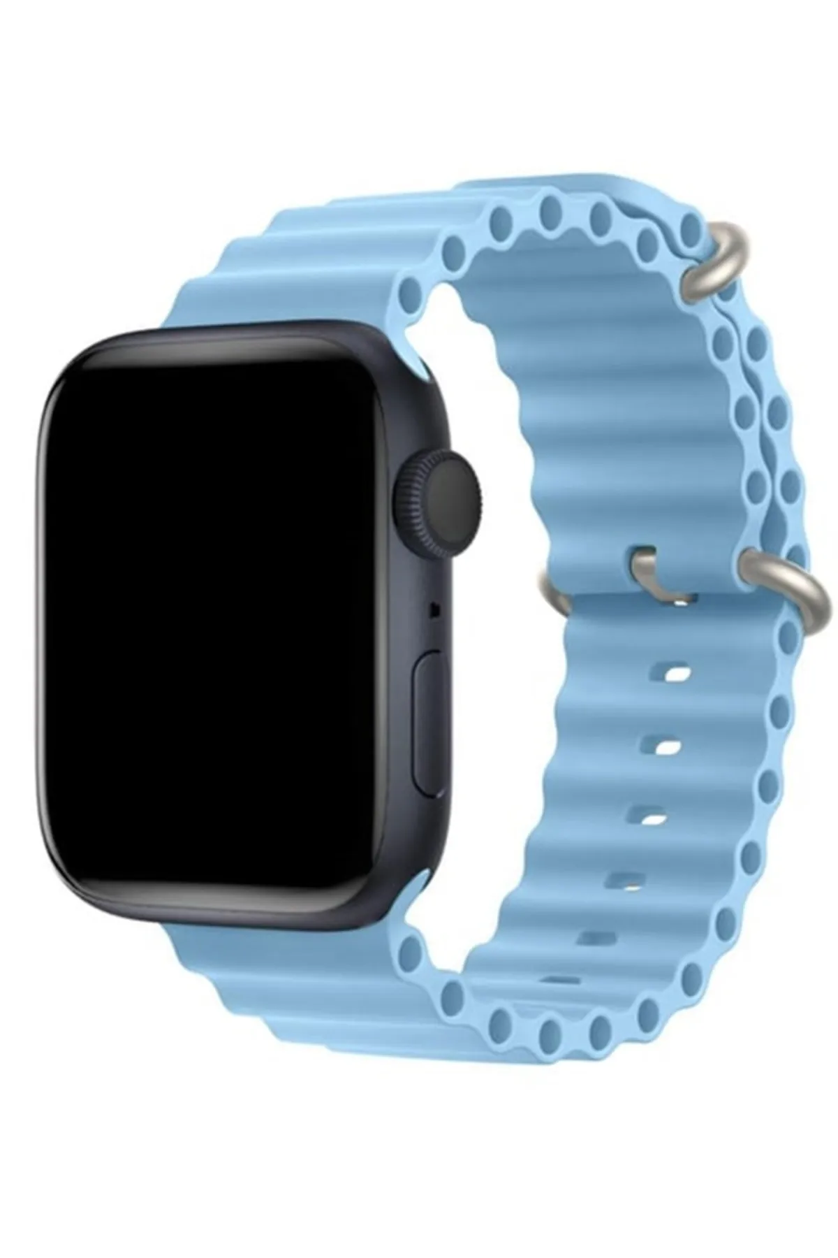 MarkaCase Oppo Realme Watch S Pro Için Ocean Loop Silikon Kordon (22MM) görsel 2