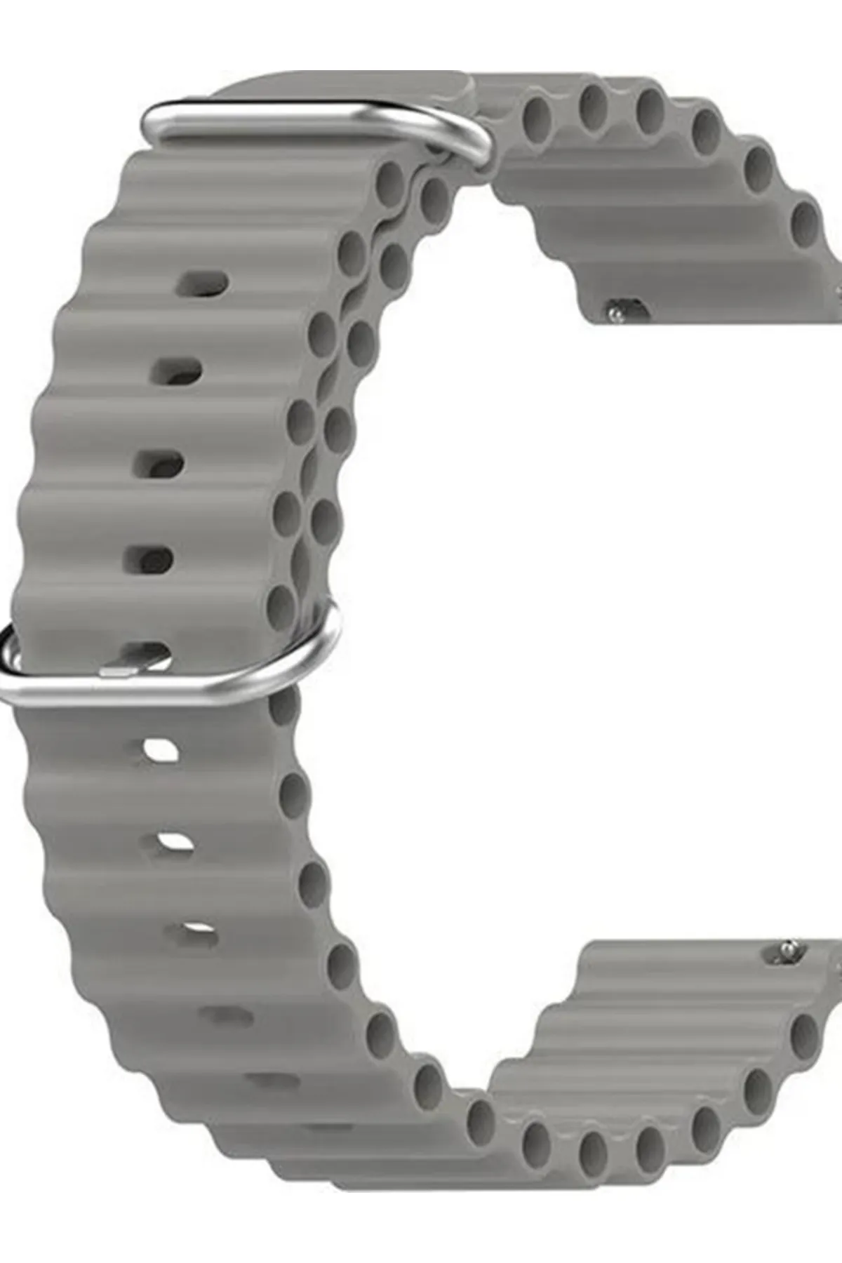 MarkaCase Oppo Realme Watch S Pro Için Ocean Loop Silikon Kordon (22MM) görsel 2