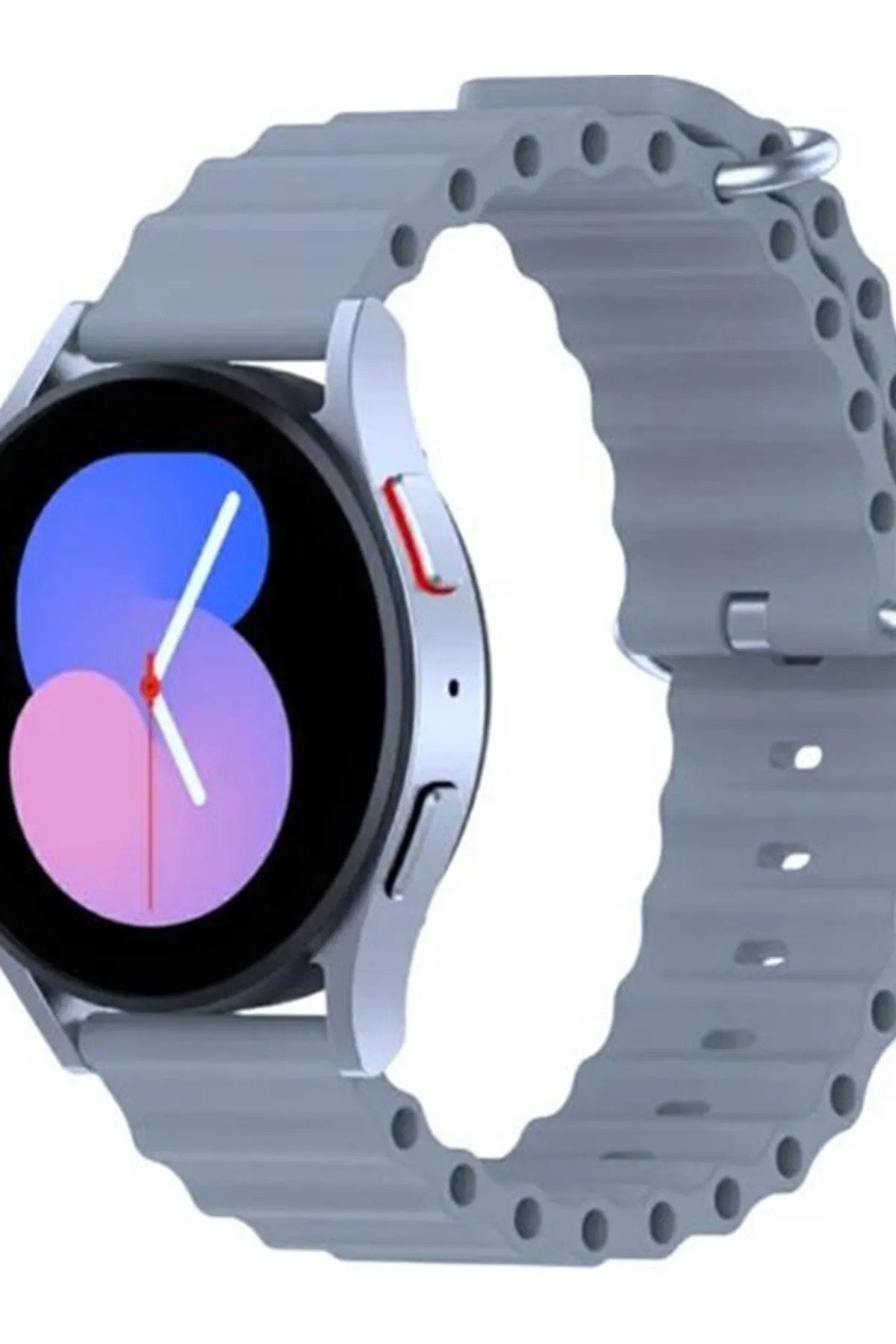 MarkaCase Oppo Realme Watch S Pro Için Ocean Loop Silikon Kordon (22MM)