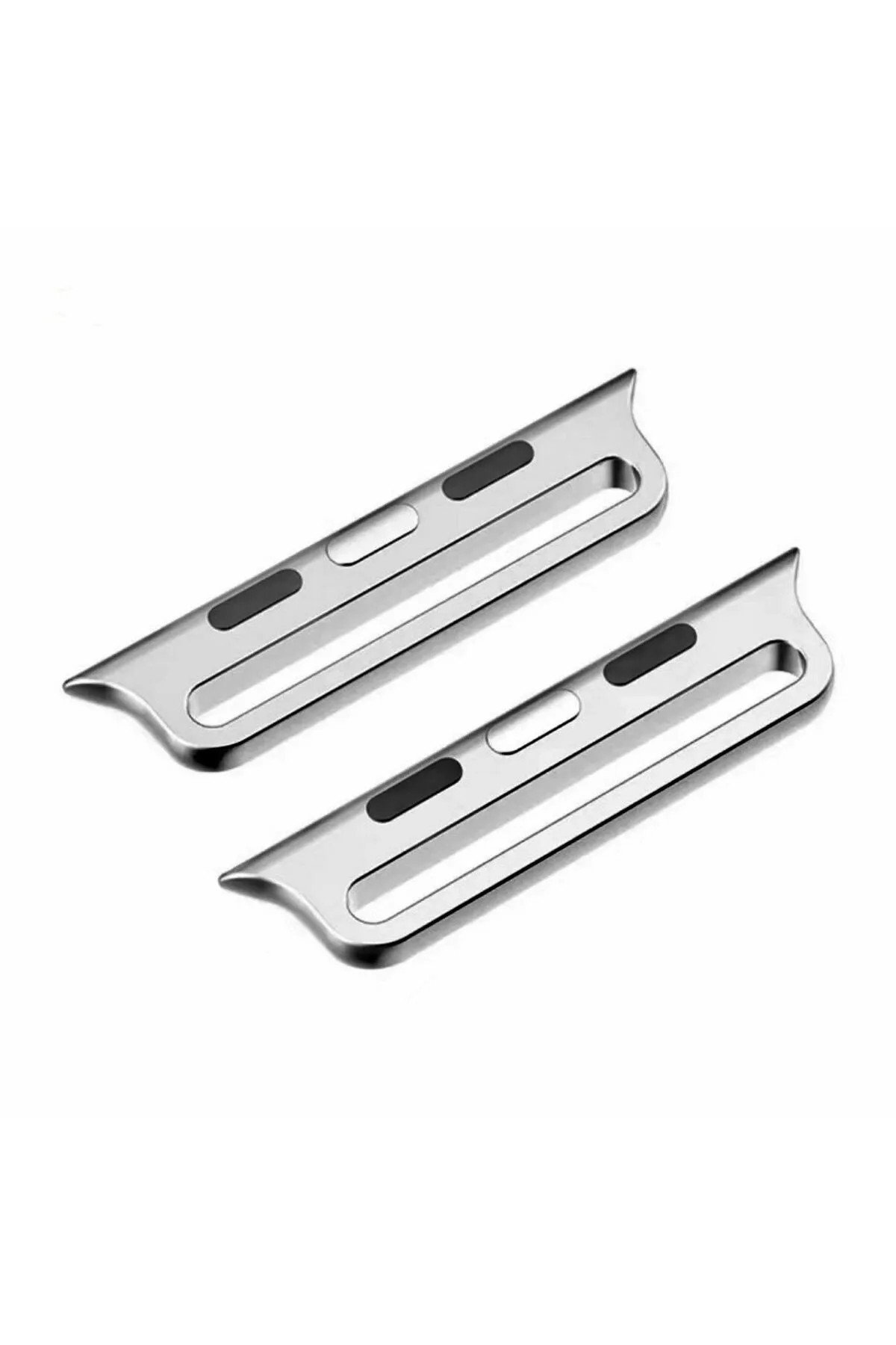 MarkaCase Apple Watch 41 mm Kordon Kayış Toka Adaptörü - Gümüş