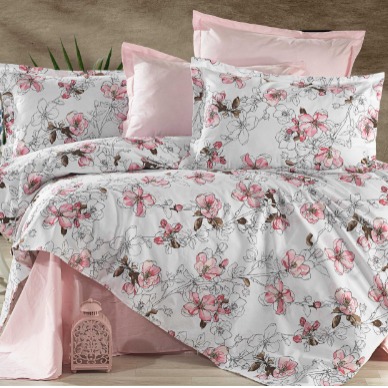 Elif Tedarik %100 Cotton Çift Kişilik Nevresim Takımı