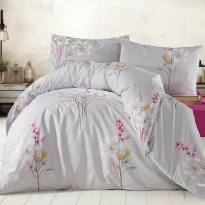 Elif Tedarik %100 Cotton Çift Kişilik Nevresim Takımı