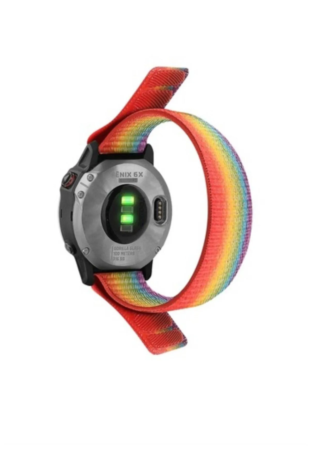 MarkaCase Garmin Fenix 7x-7x Pro-Plus Kumaş Kordon (26MM) görsel 2