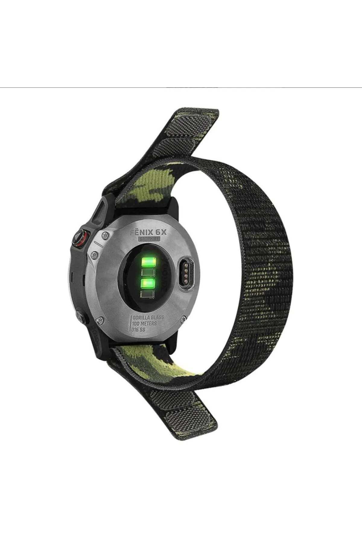MarkaCase Garmin Fenix 6x-6x Pro-Plus Kumaş Kordon (26MM)