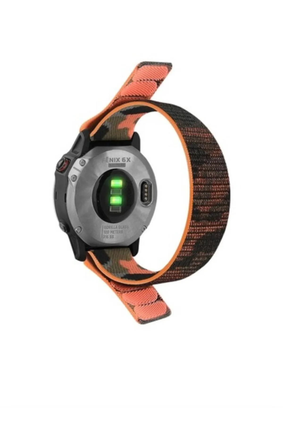 Markacase Garmin Fenix 6x-6x Pro-Plus Kumaş Kordon (26MM) görsel 2