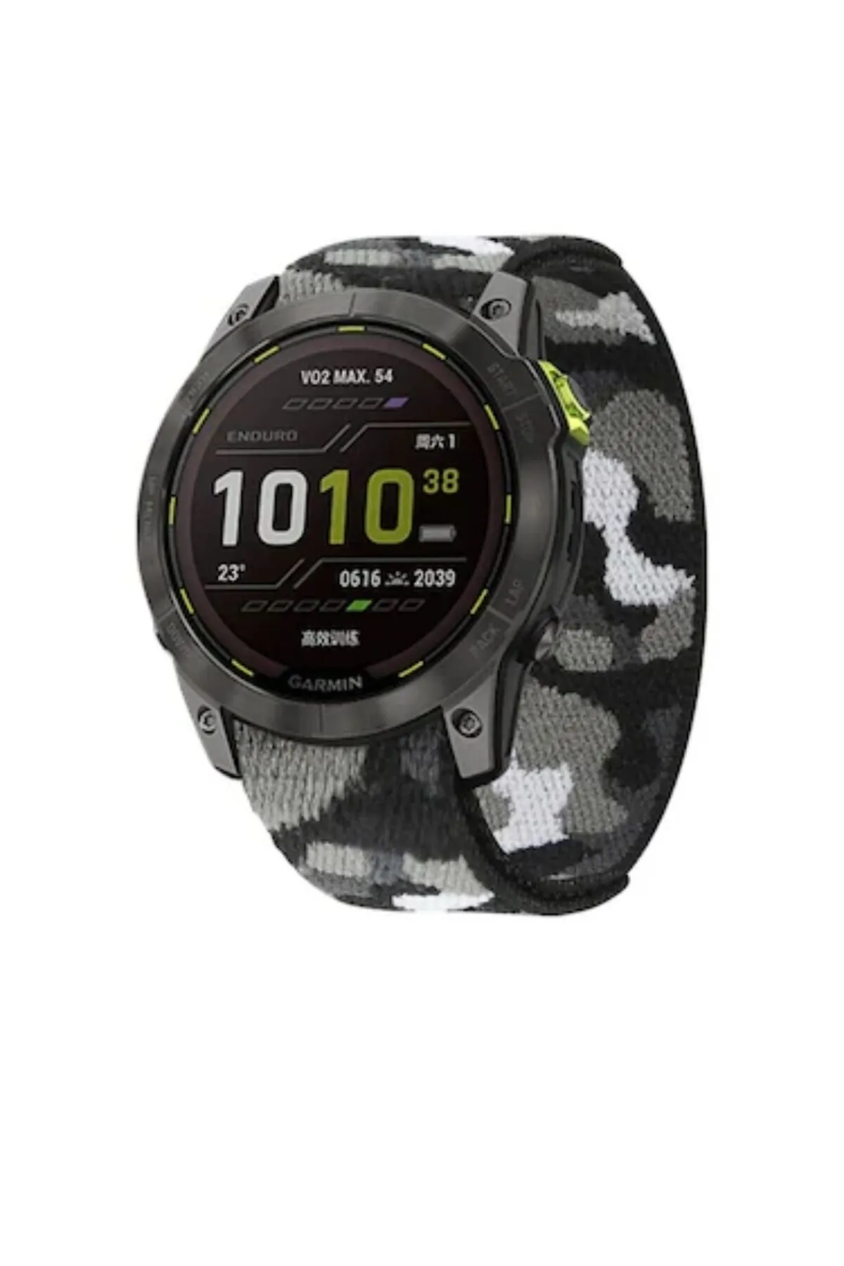 Markacase Garmin Tactix Delta (26MM) Kumaş Kordon (Gri kamuflaj)
