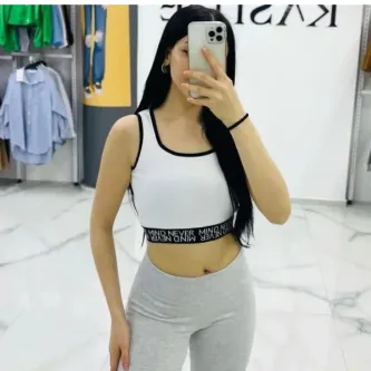 GButik's Bel Lastikli Crop