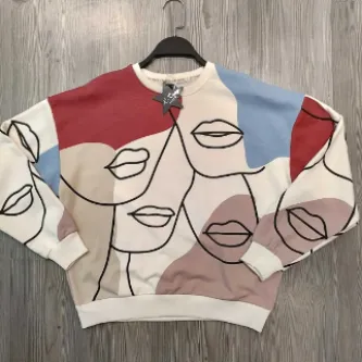 Bisiklet Yaka Sweatshirt