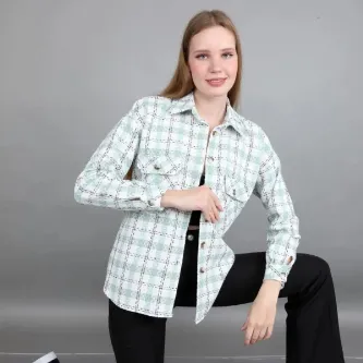 GButik's Şanel Ekose Gömlek