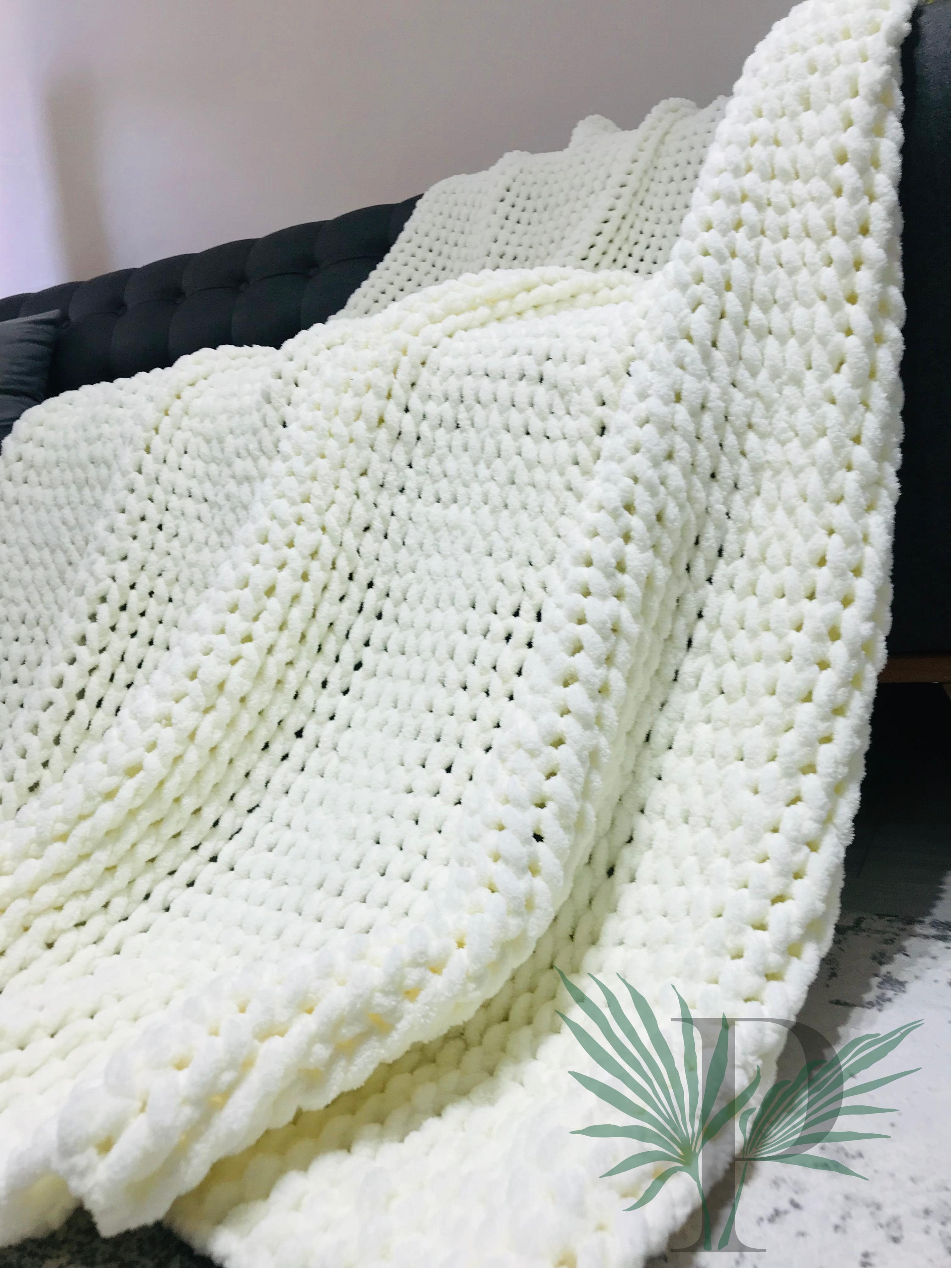 Palm Puffy Krem 150x200cm Tek Kişilik Battaniye