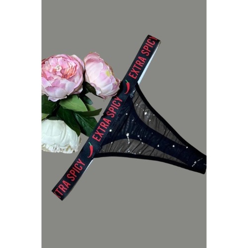 Yazılı String Külot 81901