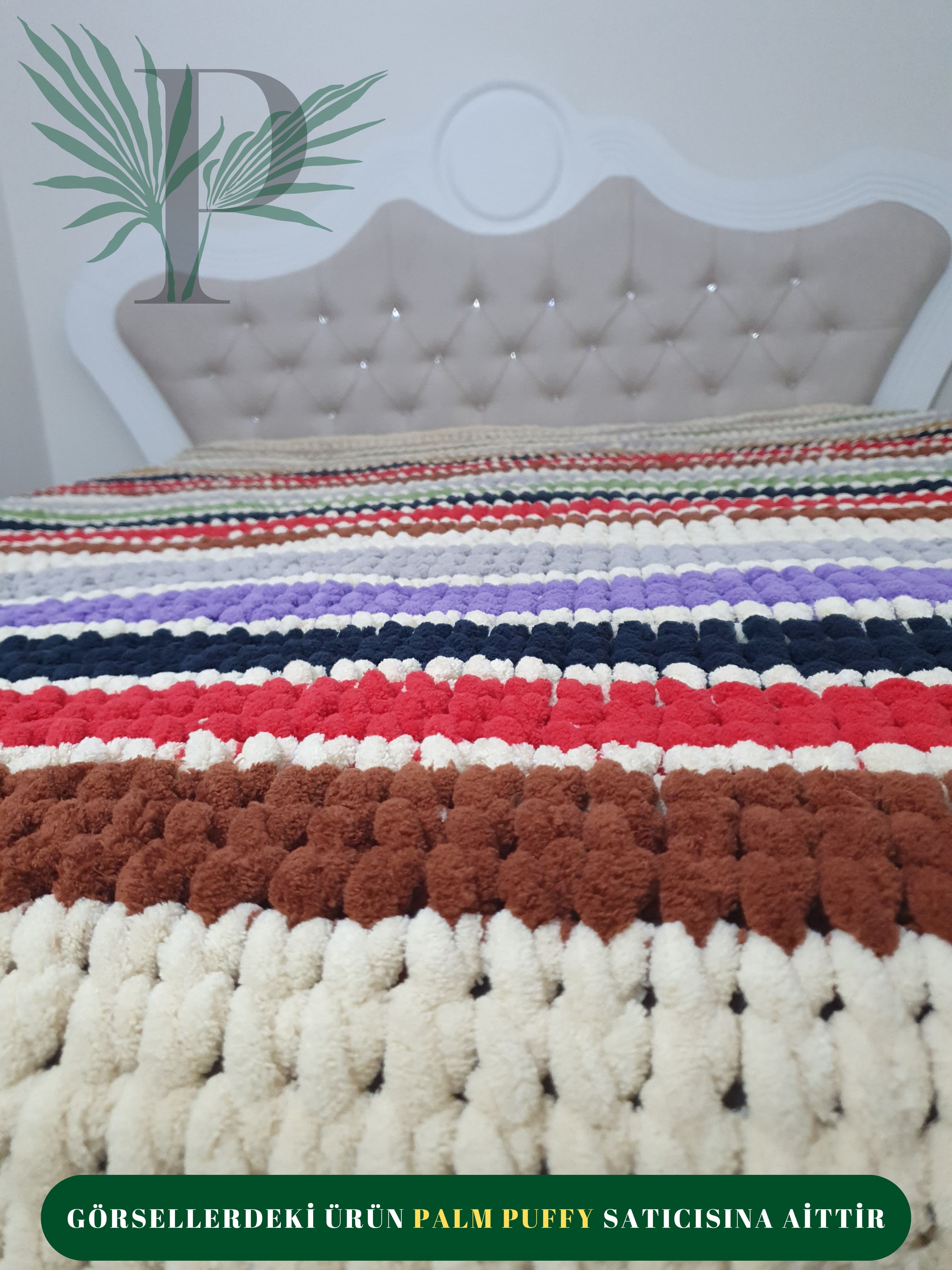 PALM PUFFY ÇİFT KİŞİLİK BATTANİYE