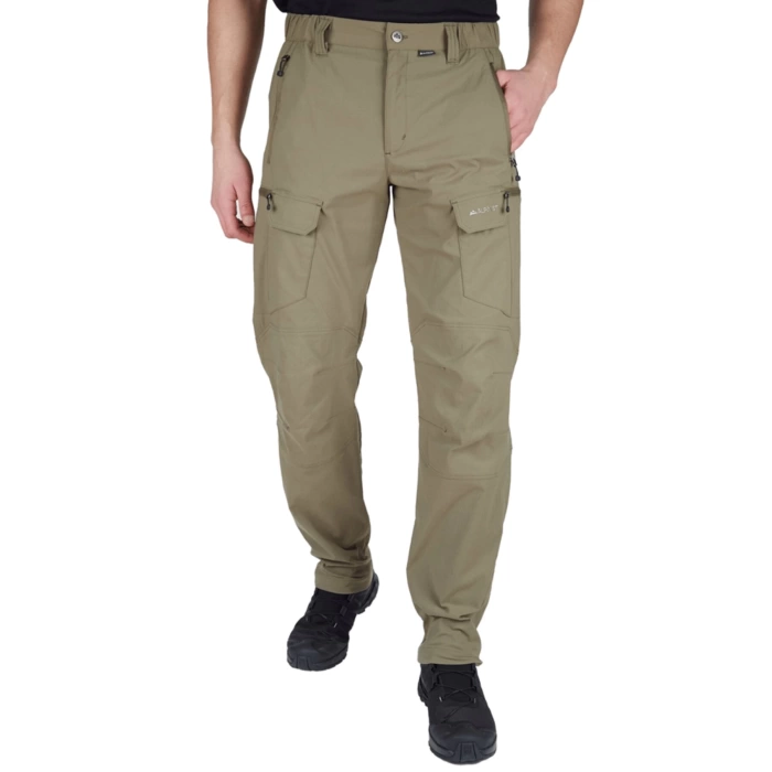 haki renkli alpinist innox tactical 6 cepli strech tec kumas airsoft outdoor taktik erkek pantolon
