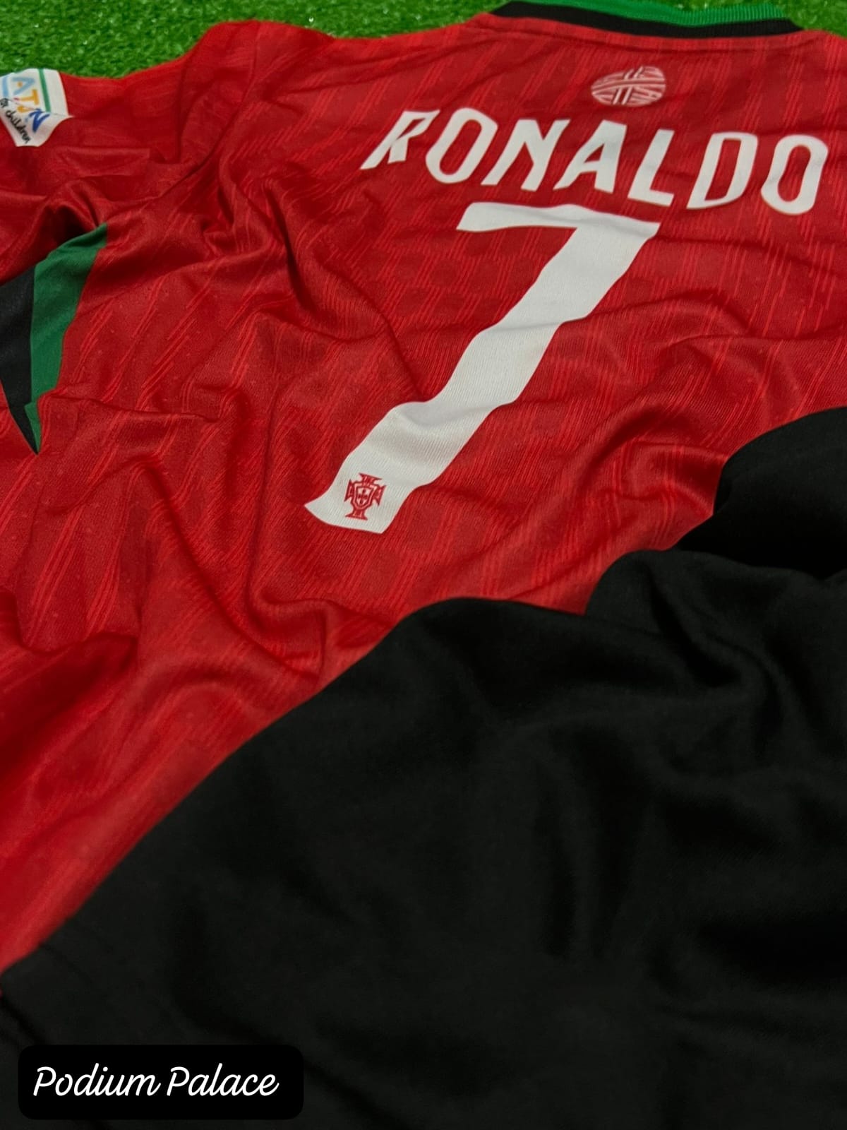 Portekiz 2024-25 Yeni Sezon Cristiano Ronaldo İç Saha Çocuk Forması 4'lü Set(kırmızı)