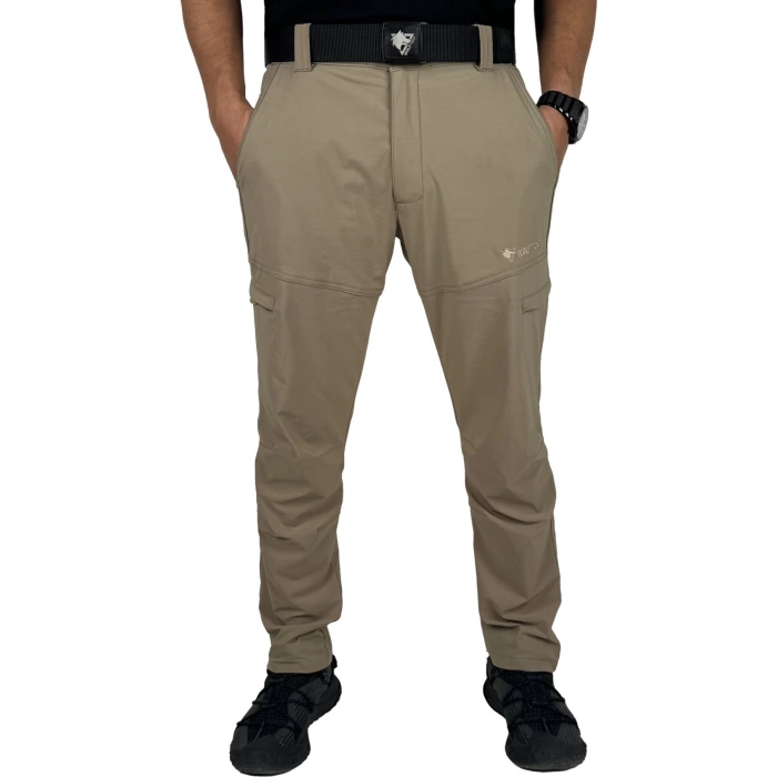 siyah renkli 8 cepli likrali kaan model kargo cepli airsoft outdoor taktik koruma pantolon