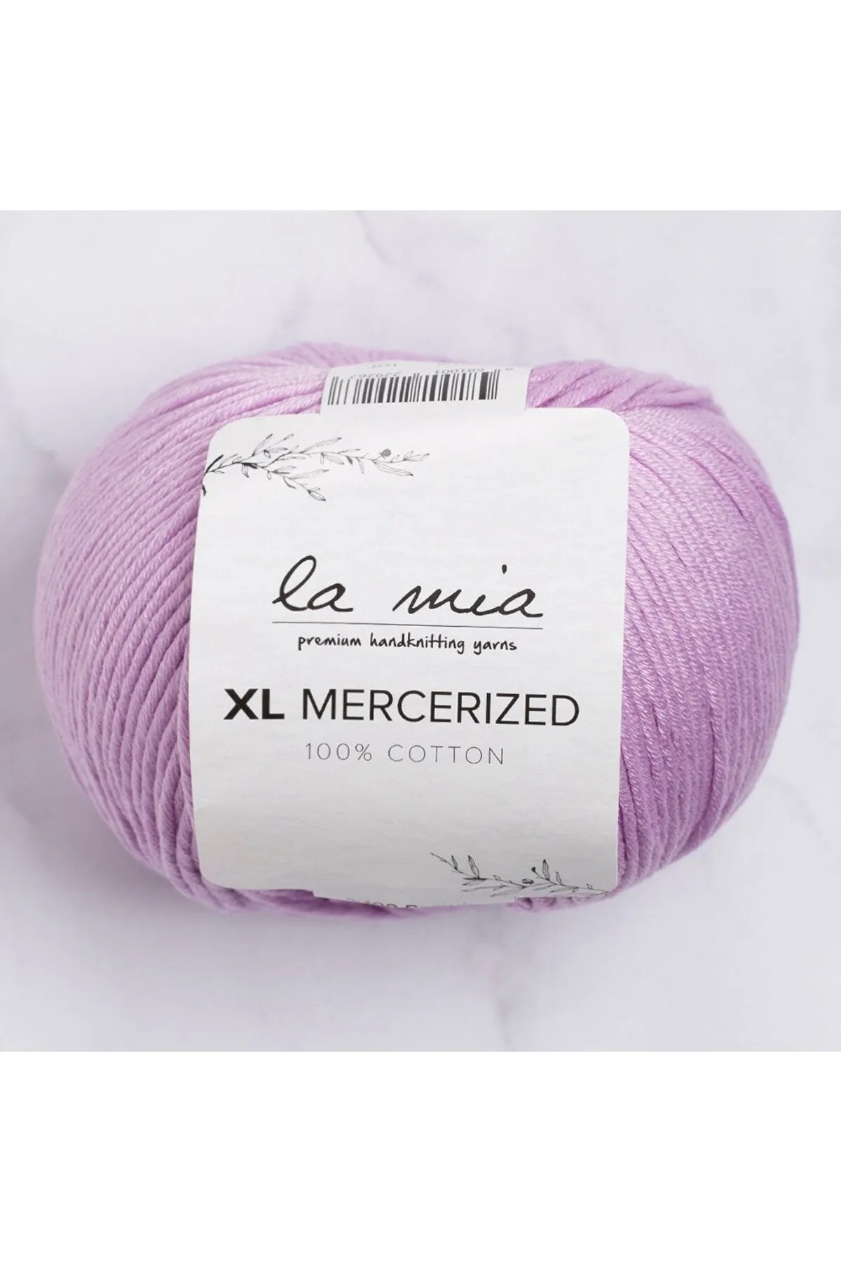 La Mia XL Mercerized Lila El Örgü İpi - 53 - 33764