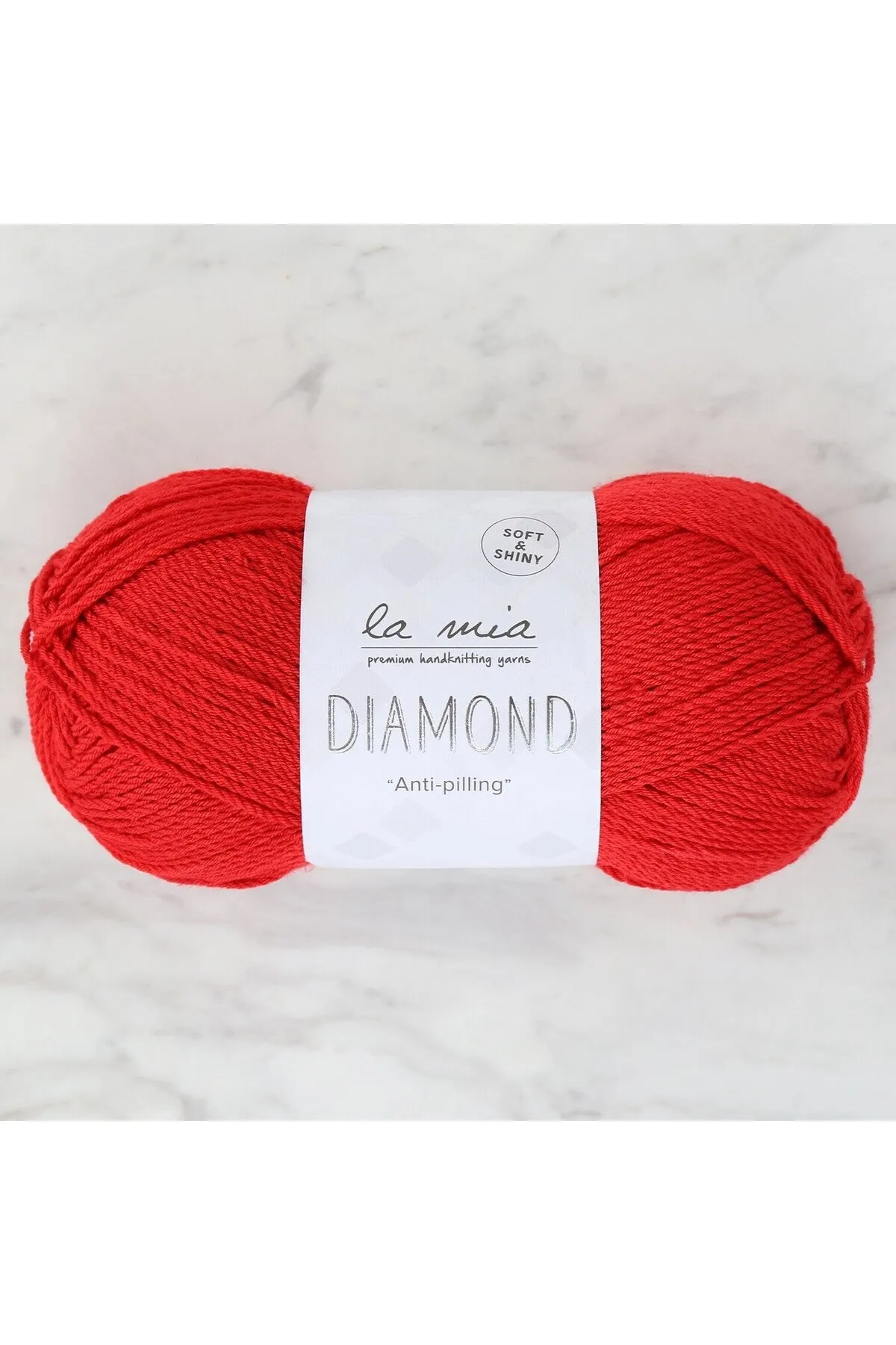 La Mia Diamond Kırmızı El Örgü İpi - L004 - 33723