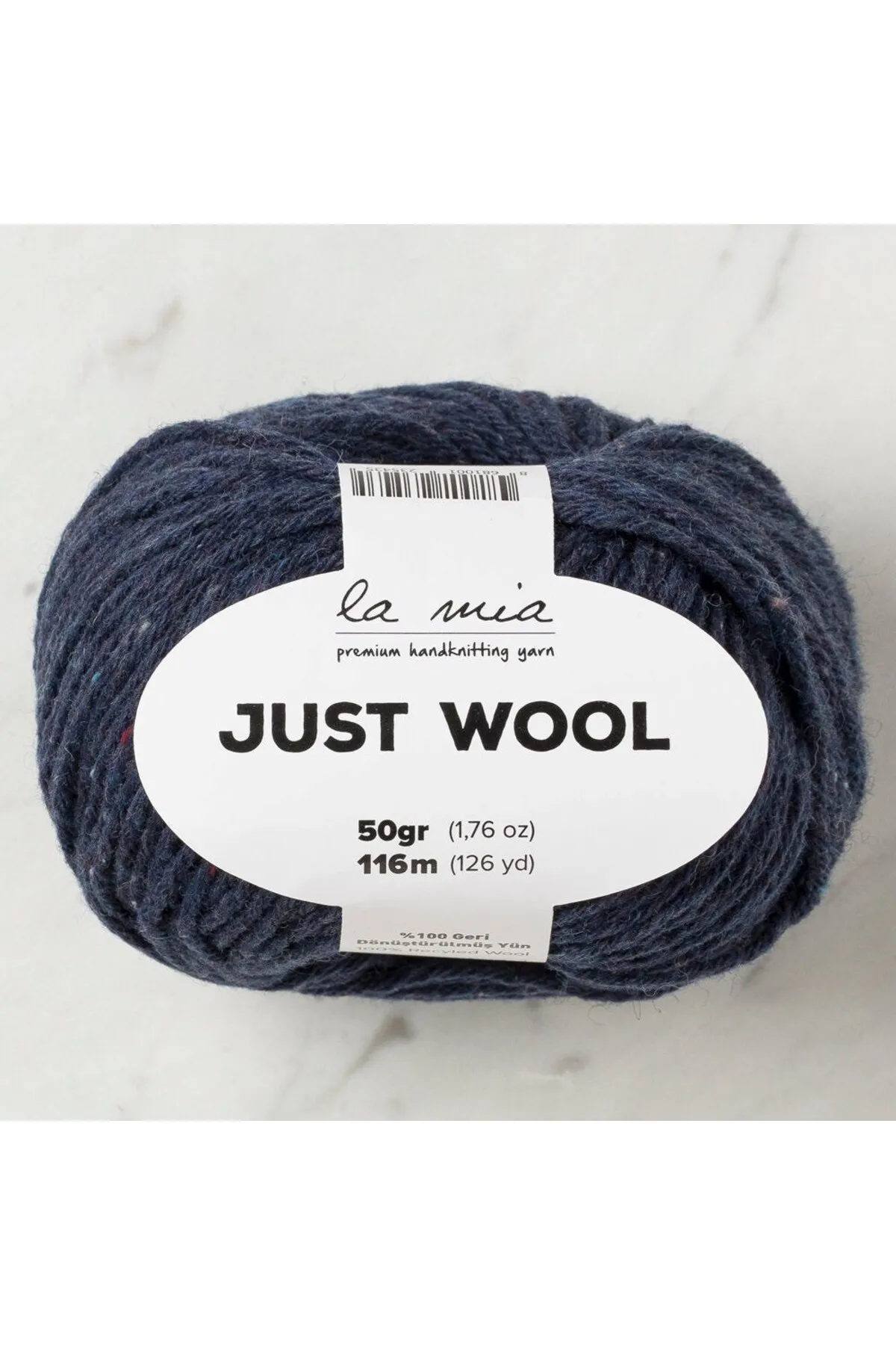 La Mia Just Wool Lacivert El Örgü İpi - LT011 - 33833